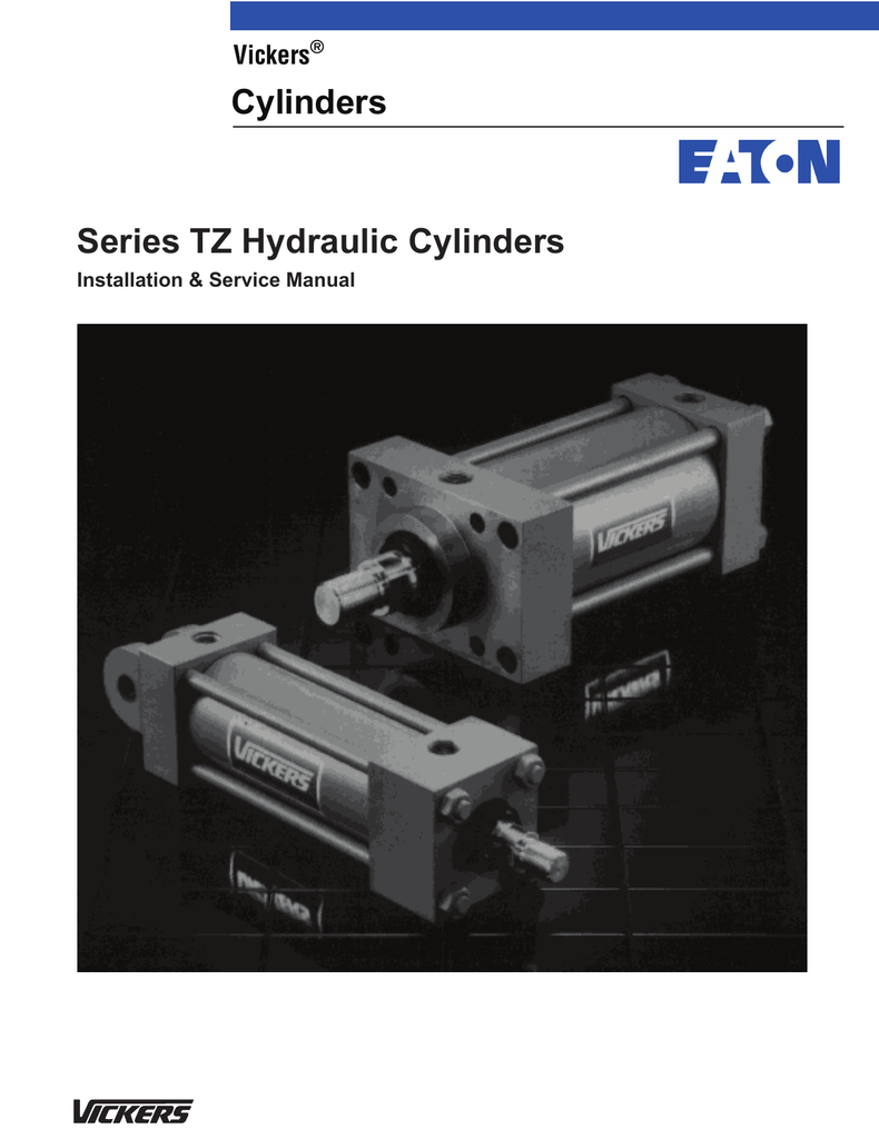 Vickers cylinder Manualzz