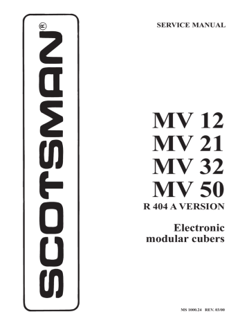 Scotsman MV 32 Service manual | Manualzz