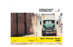 Mack CXU, Pinnacle Operator's Handbook + AI Chat
