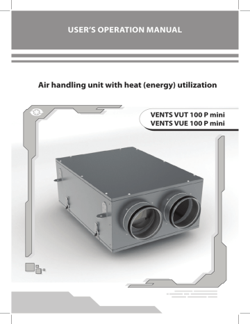 VENTS VUE/VUT 100 P mini | Manualzz