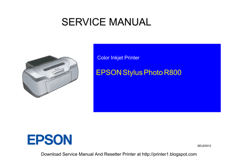 epson r800 printer