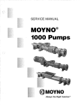 Moyno 1000 Pump Service Manual | AI Chat &amp; PDF Access