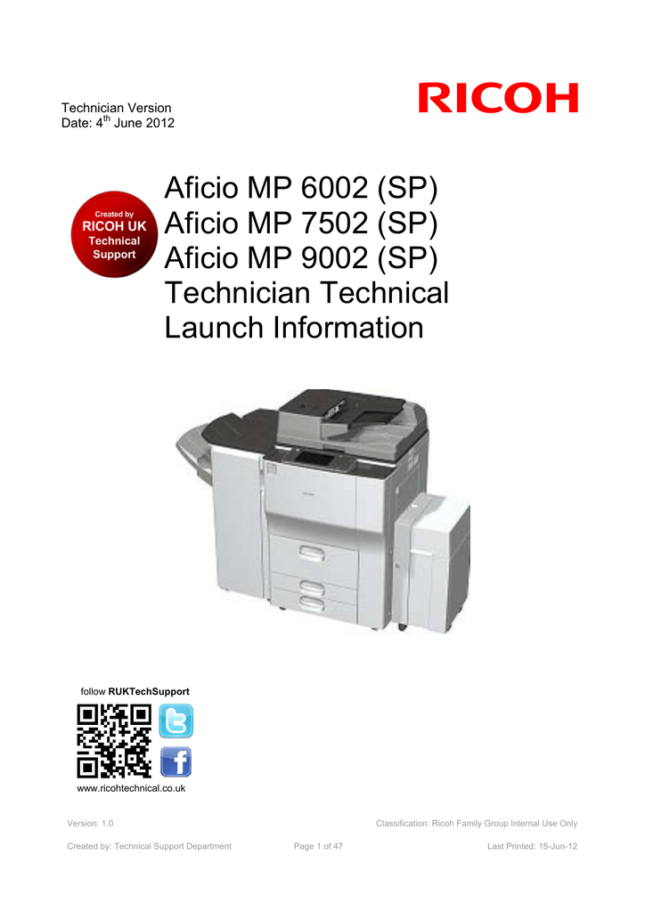 RICOH AFICIO MP 9002SP PRINTER PCL 6 WINDOWS 10 DRIVERS