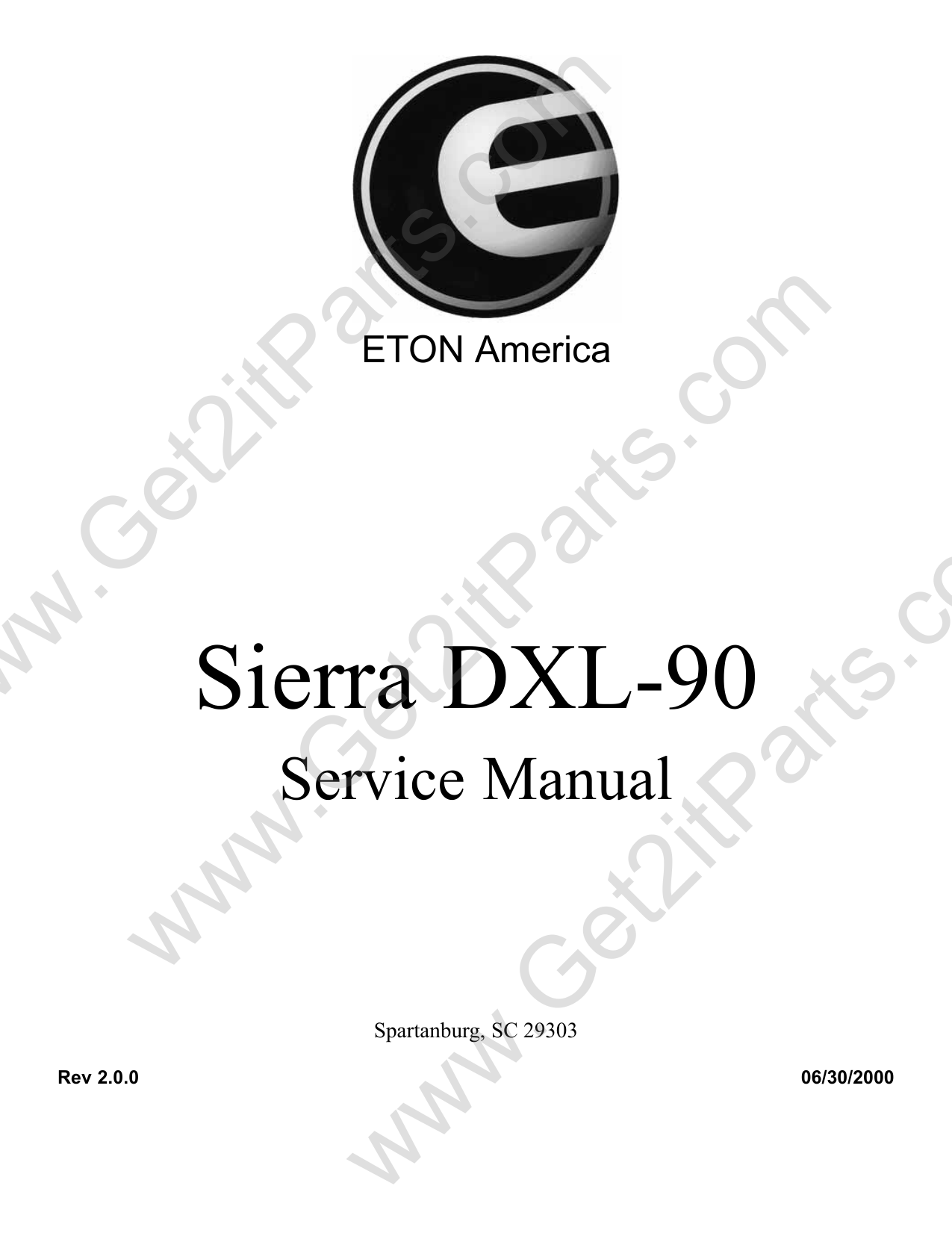 Eton 813240 Manual Choke Conversion e-ton Sierra DXL-90 DXL-90U Thunder 90cc ATV