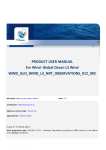 MyOcean Global Ocean L3 Wind User Manual: AI Chat &amp; PDF Access