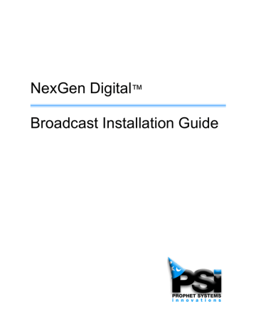 nexgen digital radio automation
