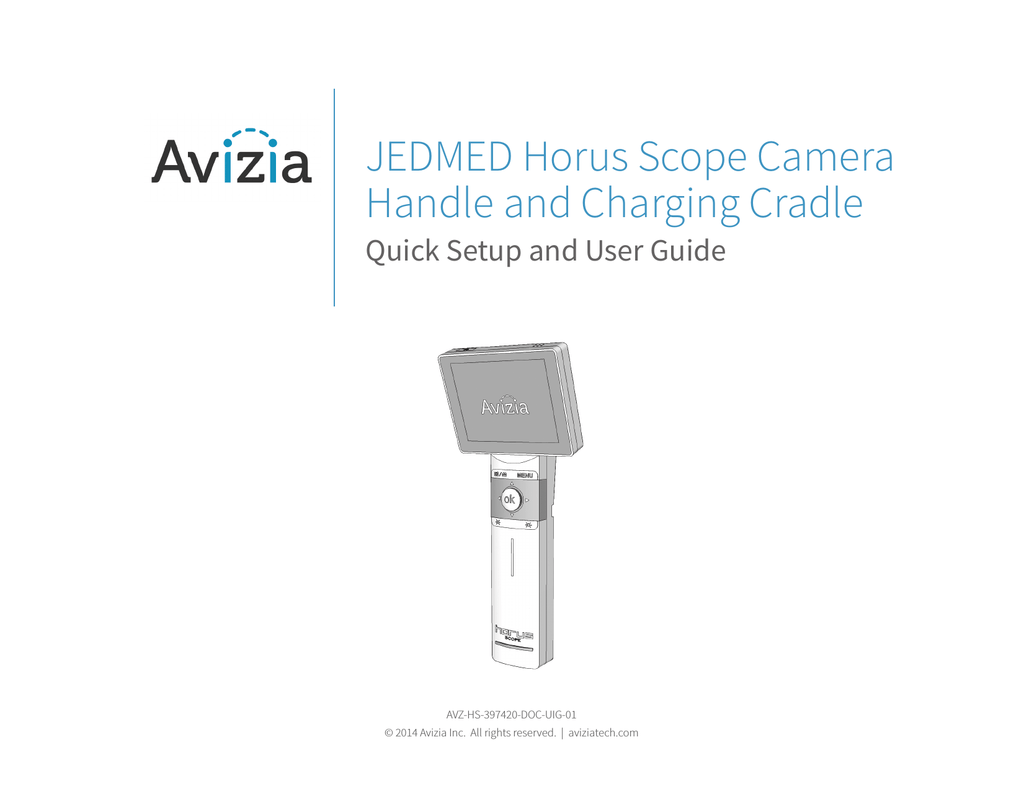 Horus Scope - Avizia Support Portal | Manualzz