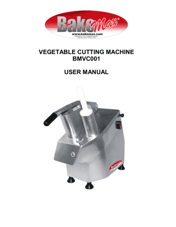 VEGETABLE CUTTING MACHINE BMVC001 USER MANUAL | Manualzz