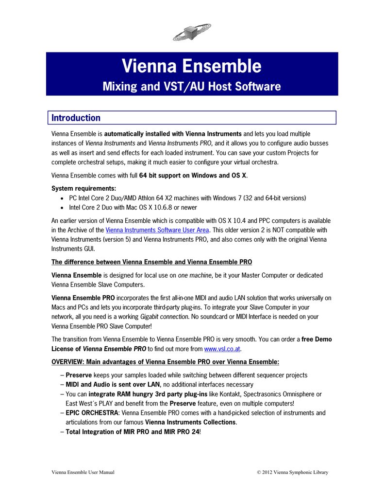 how to save individual instances in vienna ensemble pro