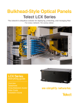 Telect LCX Series Installation Guide