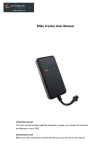 Bike Tracker TR02 User Manual