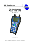 Adash 4300-VA3 Analyser Manual: AI Chat &amp; PDF Download