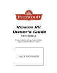 Redwood Fifth Wheel Owner's Guide