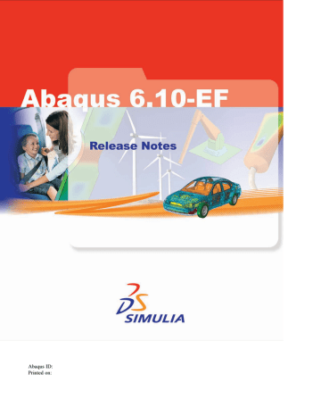 abaqus 6.14 release notes