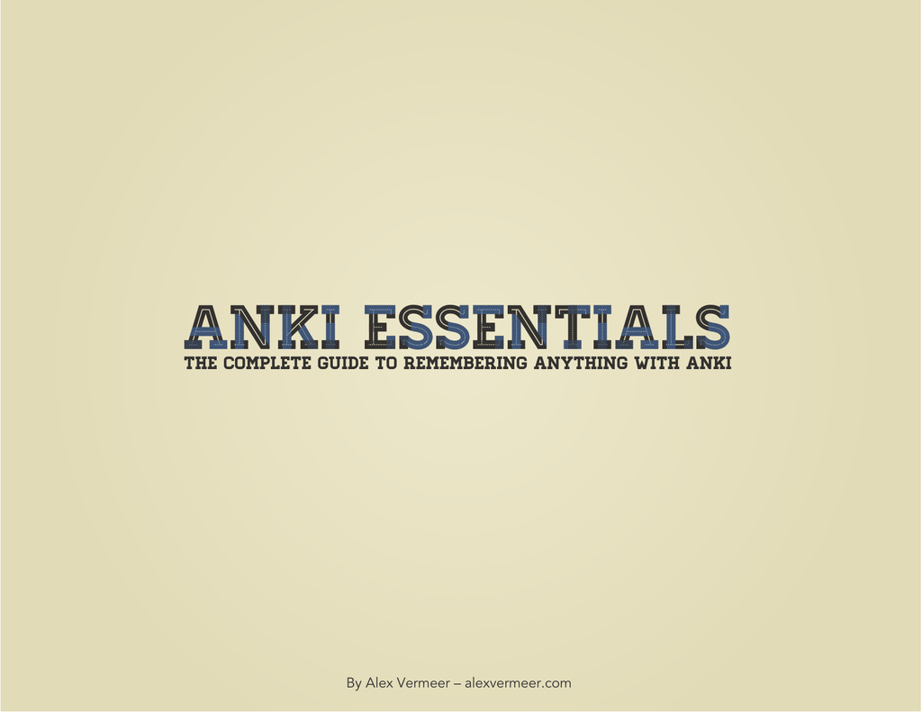 Click here to Anki Essentials | Manualzz