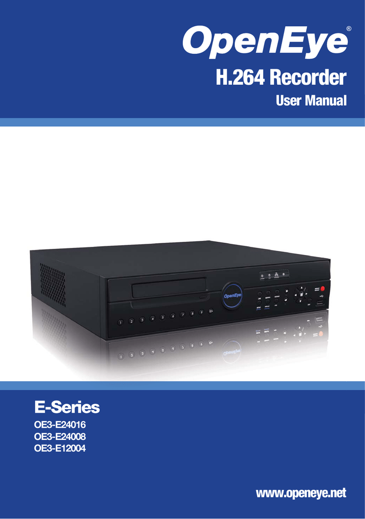 H.264 Recorder Manualzz