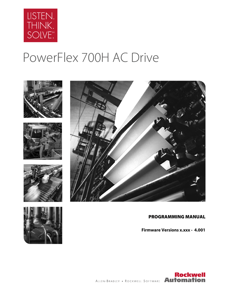 PowerFlex 700H AC Drive | Manualzz