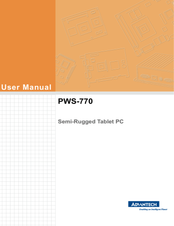 Advantech PWS-770 User manual | Manualzz