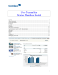 Nordea Merchant Portal User Manual | AI Chat &amp; PDF