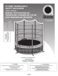 AirZone 55' Band Trampoline User's Manual