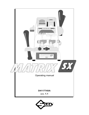 Matrix SX manual | Manualzz