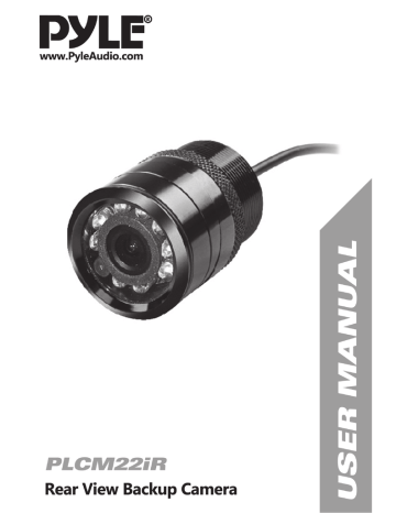 Pyle PLCM22IR Compact Car Rear-View Backup Camera Owner's Manual | Manualzz