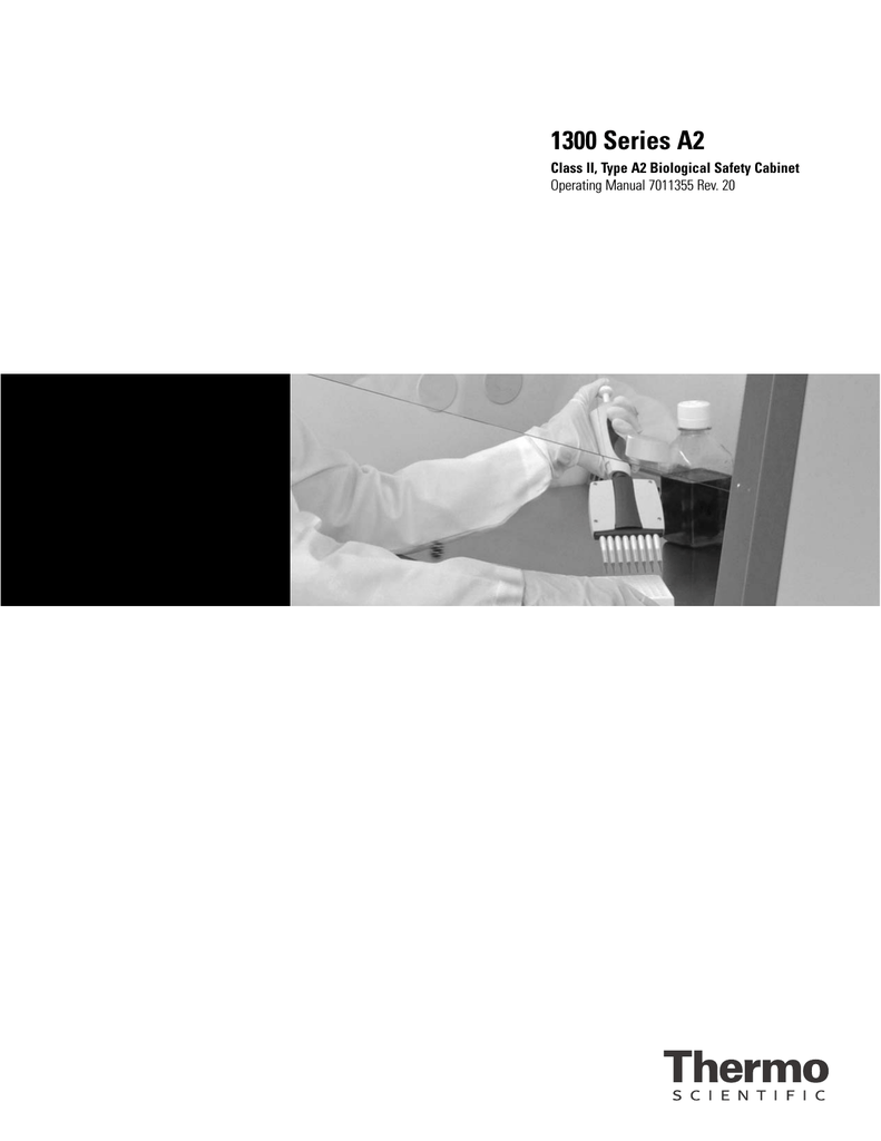 Thermo Scientific 1300 Series A2 manual Manualzz