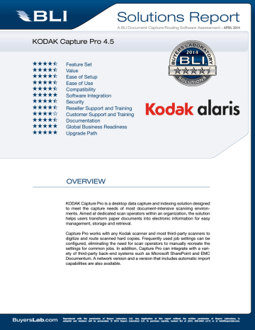 kodak capture pro free trial