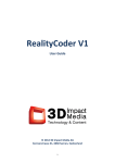 3D Impact RealityCoder V1 User Guide: AI Chat &amp; PDF