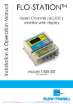 Flow-Tronic 1000-3ST Monitor Manual | AI Chat &amp; PDF Download