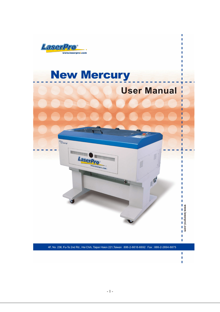 New Mercury User Manual 20101012 | Manualzz