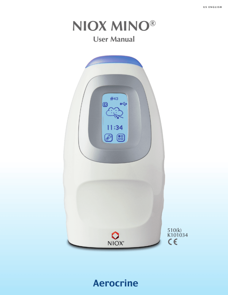 NIOX MINO™ User manual | Change NO scrubber