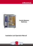 Eloma Multimax A, Multimax B, Multimax B Gas Installation and Operation Manual