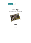 ELTEC BAB 740 Manual