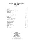 Drosophila Activity Monitoring System User&rsquo;s Guide