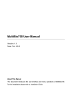 MultiBio 700 User Manual