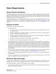 Tufts Health Plan Claim Requirements Manual