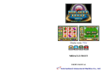 Miracle Fruit Slot Machine User's Manual