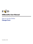 ARBeneﬁts Change Form Manual | AI Chat &amp; PDF Download