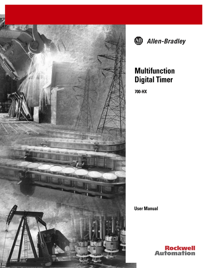 700 Hx Digital Timer User Manual Manualzz