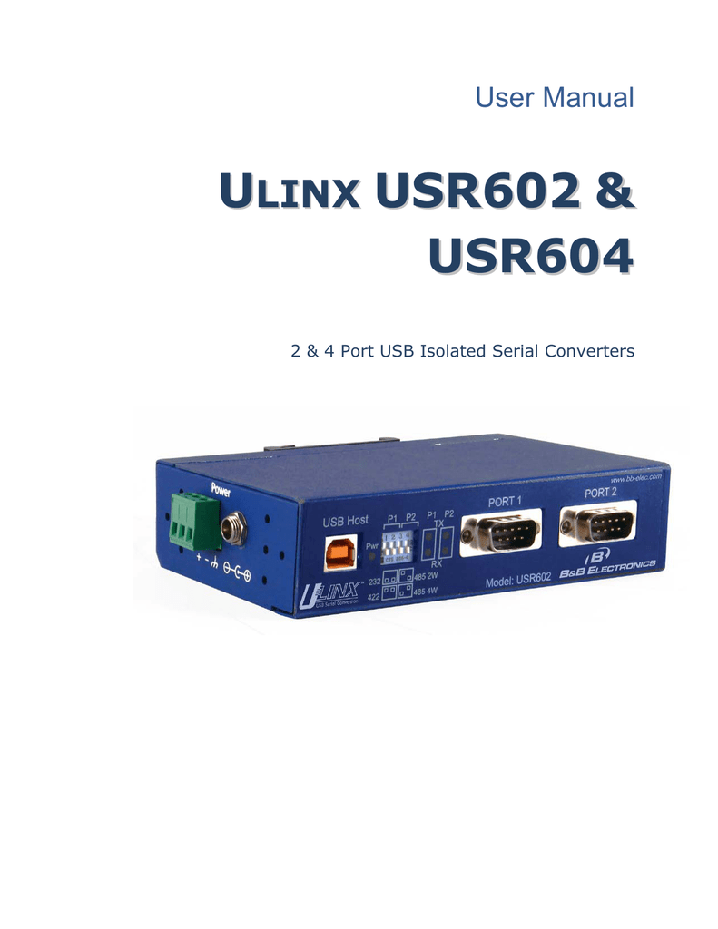 B&B Port Devices Driver Download For Windows 10