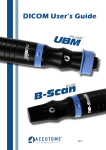 Keeler B-Scan-DICOM Manual - DICOM Imaging &amp; Data Export