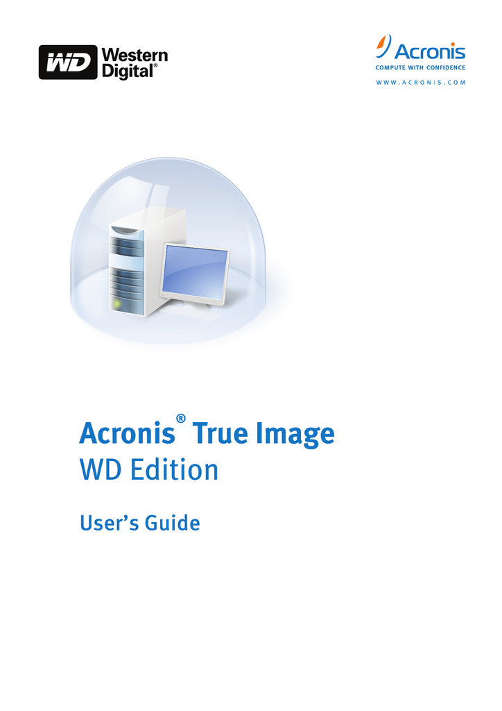 acronis true image wd edition software