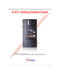 X-431 Getting Started Manual: Complete Guide to Diagnostic Tool