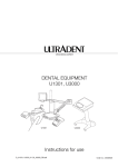 ULTRADENT U1301, U3000 Instructions for use