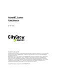 HomeNET Planner User Manual