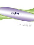 Broward County EasyPay Time &amp; Attendance System User Guide
