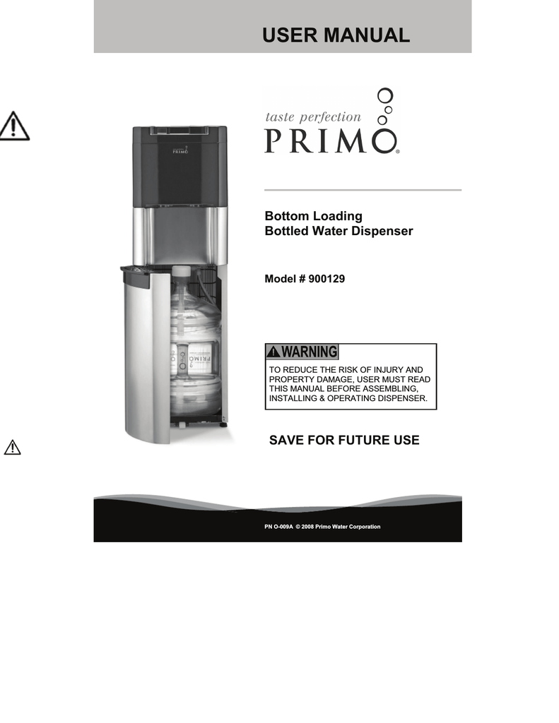 primo water dispenser stopped working