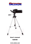 SEBEN 1200/90 Telescope User Manual