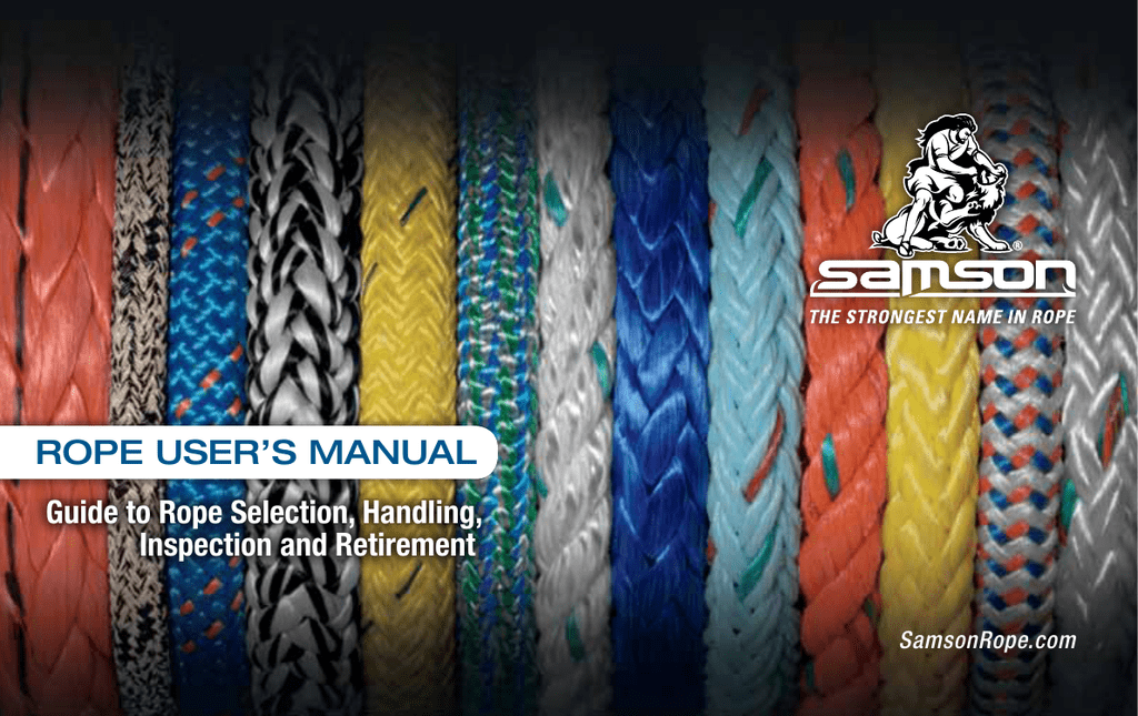 ROPE USER`S MANUAL Manualzz